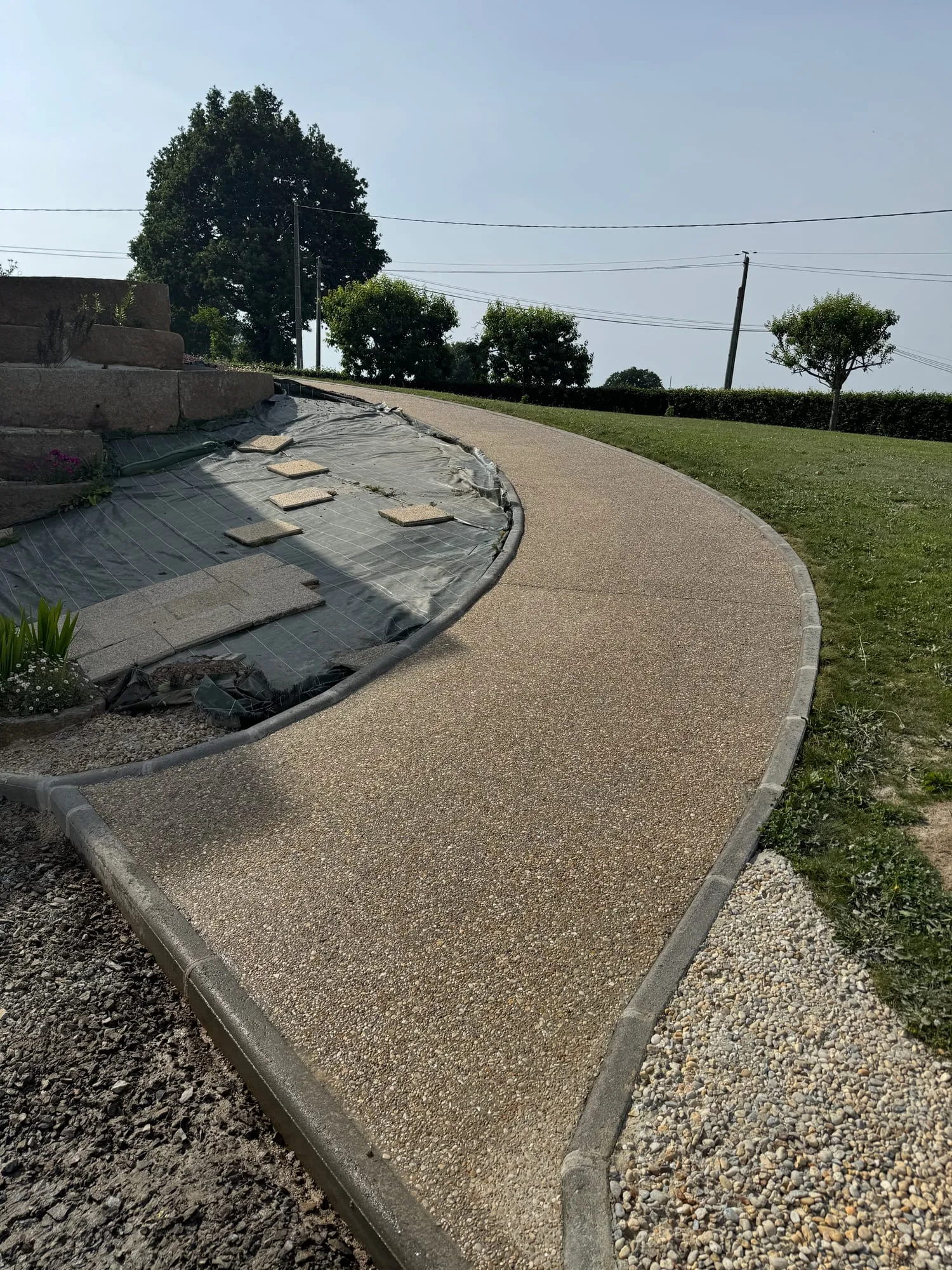 Béton désactivé en Normandie — réalisation MPSB 6