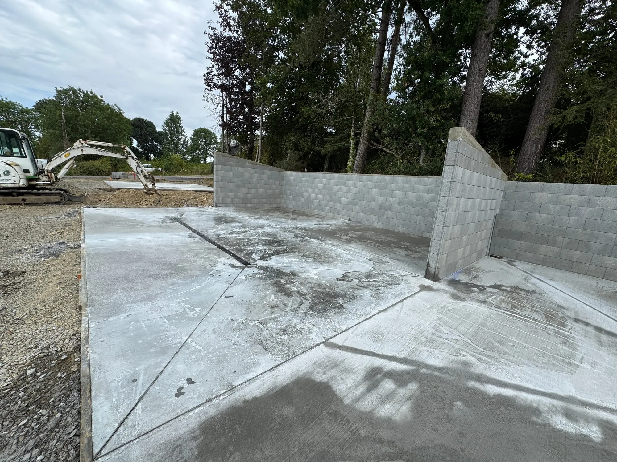 Béton balayé en Normandie — réalisation MPSB 6
