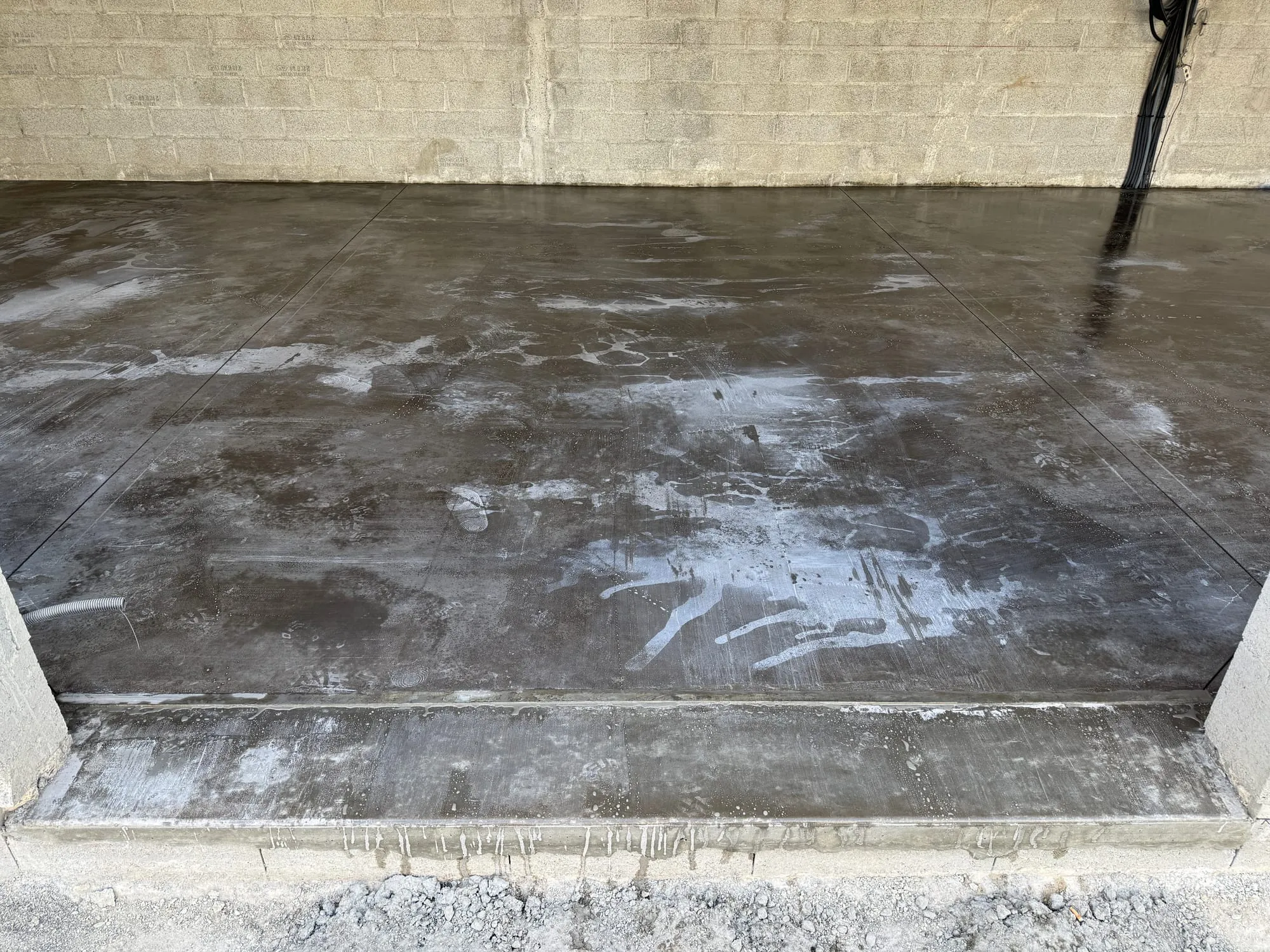 Terrasse et garage en béton en Normandie — réalisation MPSB 6
