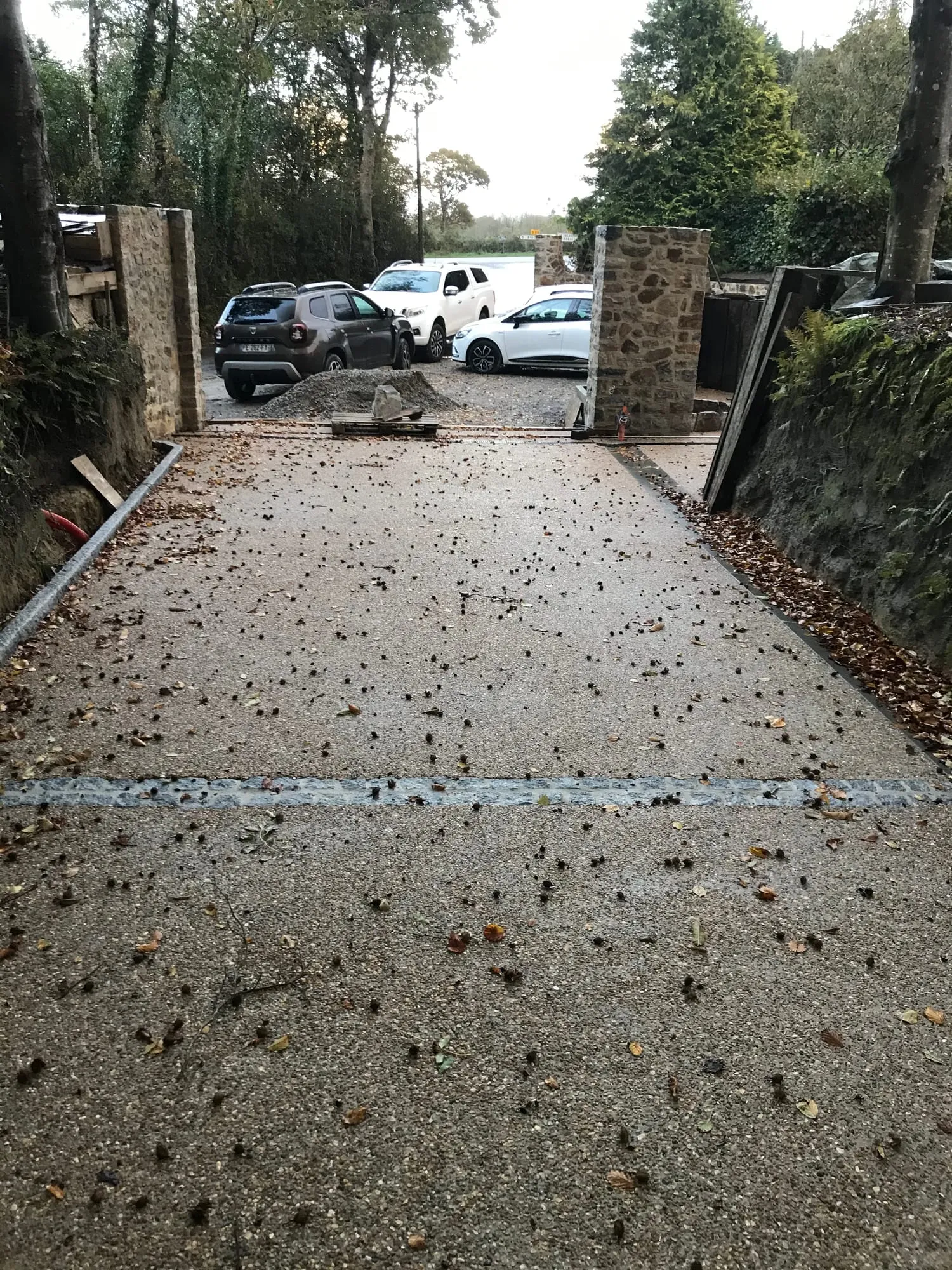 Béton désactivé en Normandie — réalisation MPSB 5